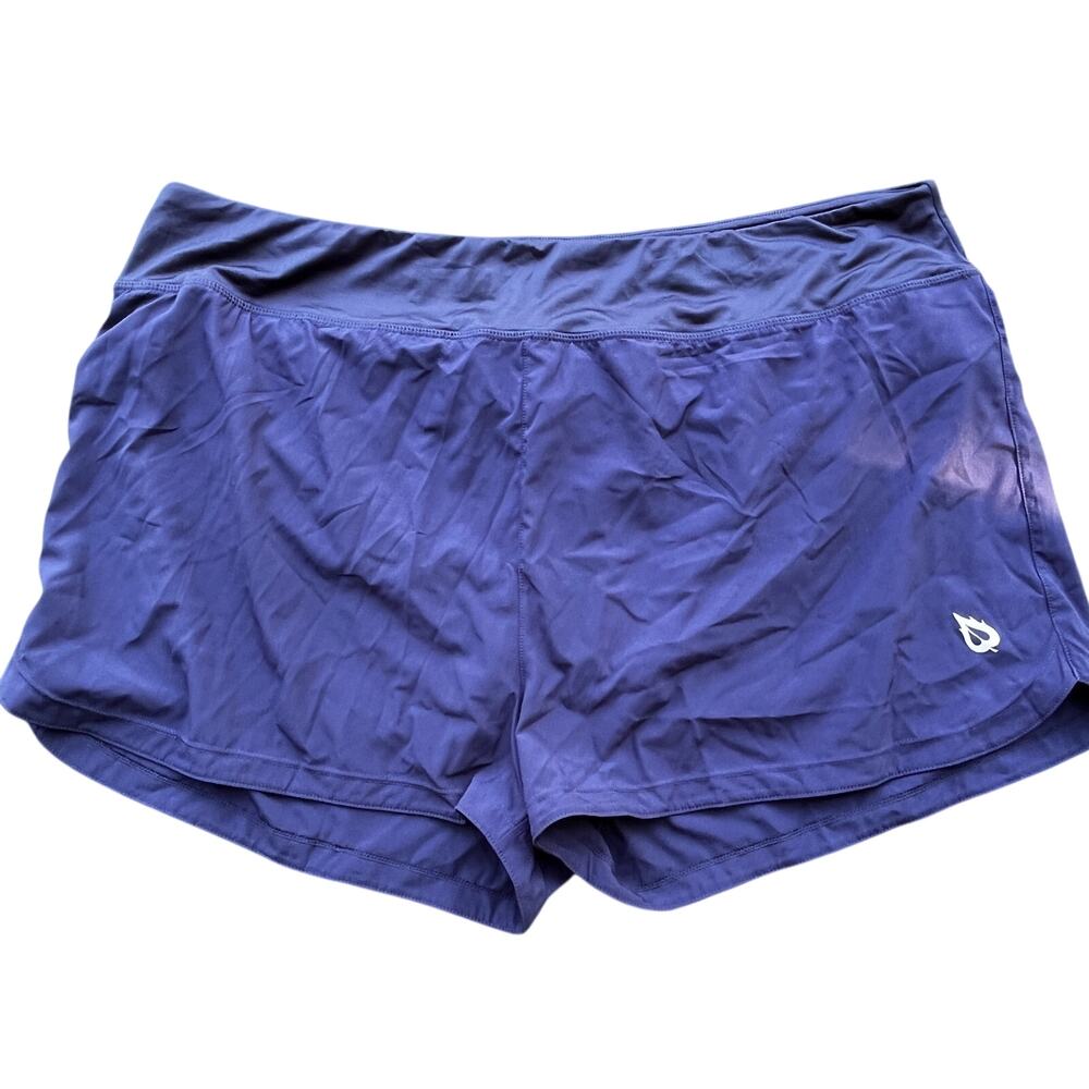 Baleaf Navy Lined Shorts Plus 3XL New